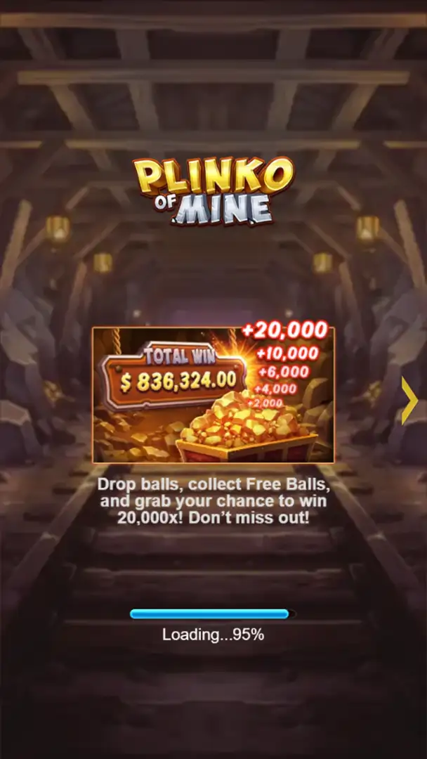 Plinko of Mine Crash Game for real cash